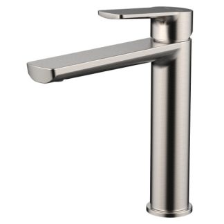 Akemi Mid Rise Vessel Mixer Brushed Nickel