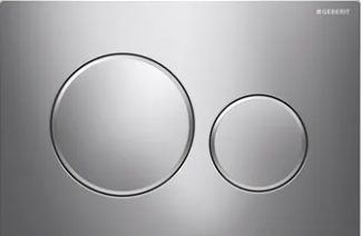 Sigma 20 Dual Flush Round Chrome With Matte Trim