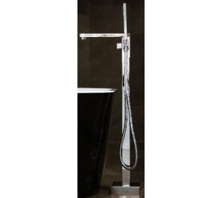 Zoya Bath Filler Mixer with Hand Shower Chrome