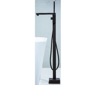 Zoya Bath Filler Mixer with Hand Shower Matte Black