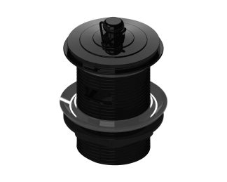 40mm Deluxe Bath Plug & Waste Overflow