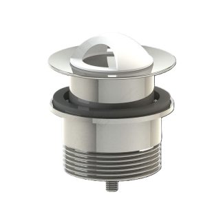 SS316 Plug & Waste Anti Vandal Constant Flow 40mm