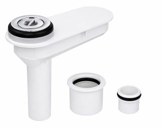 Bath Waste Connector 40mm Chrome
