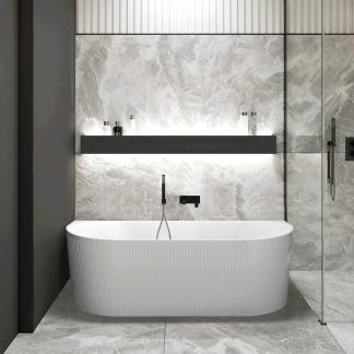 Attica Noosa 1500 Matte White BTW Bath