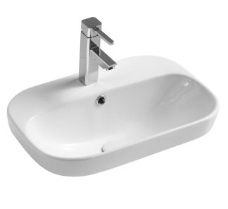Naga Semi Insert Basin Gloss White