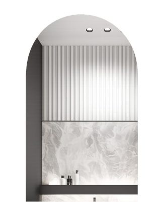 Archie Shaving Cabinet Natural Oak