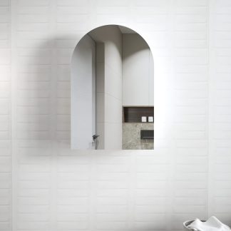 Archie Shaving Cabinet Satin White