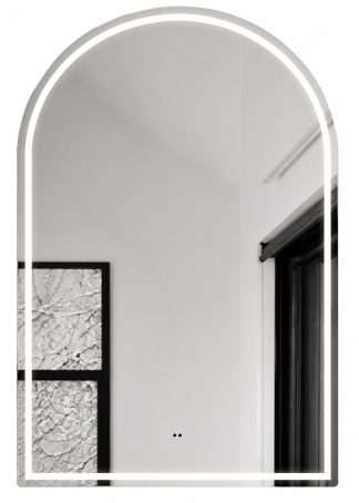 Archie Led Shaving Cabinet 600 x 900 Matte White Premium Edition