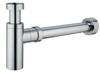 Handel Basin Bottle Trap Waste Chrome
