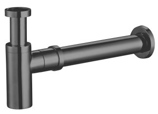 Handel Basin Bottle Trap Waste Gun Metal