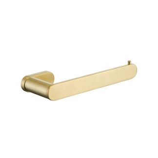 SS Rund Towel Bar Brushed Gold