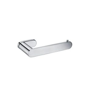 SS Rund Toilet Roll Holder Brushed Nickel