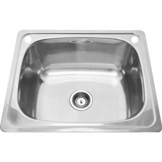 Traditionell Stainless Steel Kitchen / Laundry Sink 35L