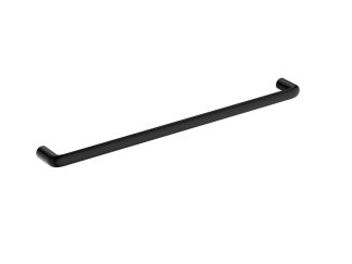 Berlin Single Towel Rail 600mm Matte Black