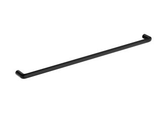 Berlin Single Towel Rail 800mm Matte Black