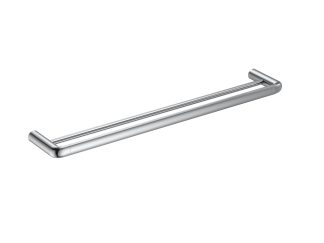 Berlin Double Towel Rail 600mm Chrome