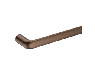 Berlin Single Towel Bar Brushed Bronze