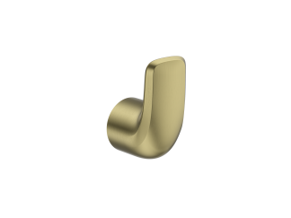 Berlin Robe Hook Brushed Gold