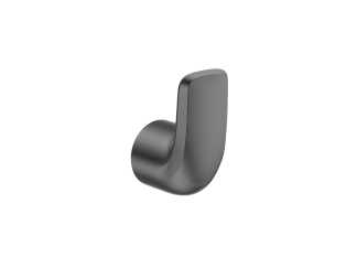 Berlin Robe Hook Brushed Gun Metal