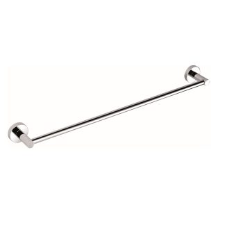 Rund Single Towel Rail 600mm Chrome