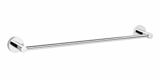 Rund Single Towel Rail 750mm Chrome