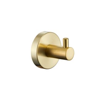 Rund Robe Hook Brushed Gold