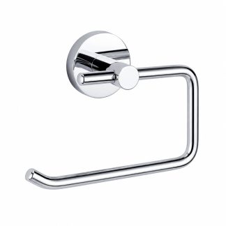 Rund Toilet Paper Holder Chrome