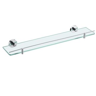 Rund Glass Shower Shelf Chrome