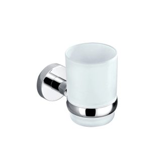 Rund Single Tumbler Holder Chrome