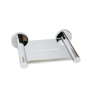 Rund Metal Soap Tray Chrome