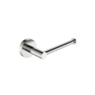 Rund Toilet Roll Holder Brushed Nickel