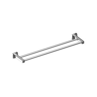 Luxus Double Towel Rail Chrome 600mm