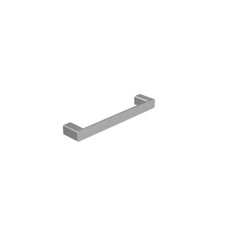 Kasten Single Towel Rail 250mm Brushed Nickel