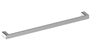 Kasten Single Towel Rail 800mm Chrome