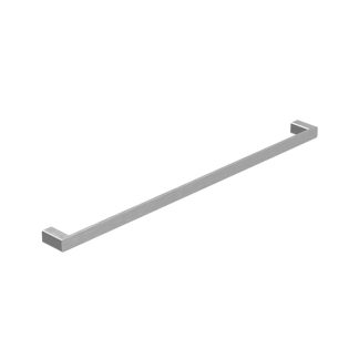Kasten Single Towel Rail 800mm Brushed Nickel