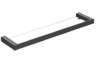 Kasten Glass Shelf Matte Black