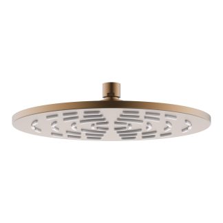Berlin Air Pressure Shower Head 250mm Brushed Bronze