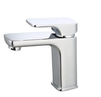 Kompakt Eckig Basin Mixer Chrome
