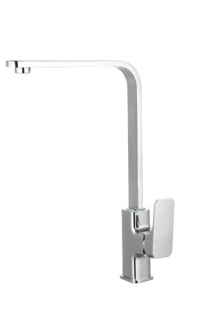 Kompakt Eckig Sink Mixer Chrome