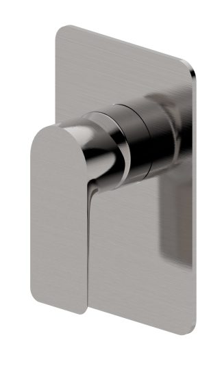 Luxus Shower Bath Mixer Brushed Nickel