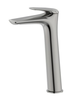 Berlin Tower Basin Mixer Brushed Nickel