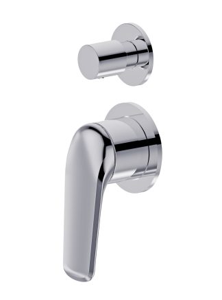 Berlin Wall Diverter Mixer Chrome
