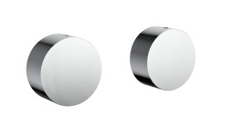 Q2 Rund Wall Top Assembly Chrome
