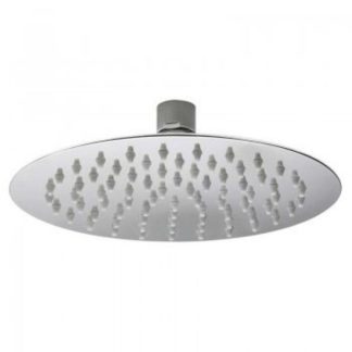 Rund Round Shower Head 200mm Stainless Steel