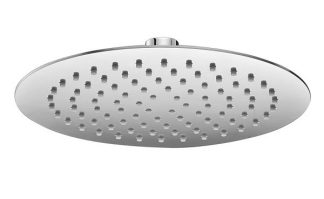 Rund Round Shower Head 250mm Stainless Steel