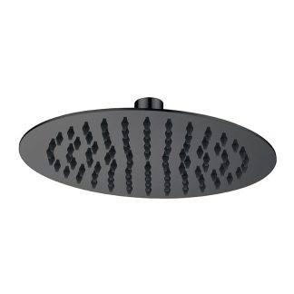 Rund Round Shower Head 250mm Brushed Gun Metal