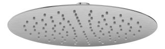 Rund Round Shower Head 250mm Brushed Nickel