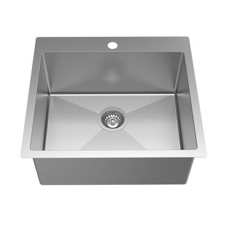 Arcko Lux Stainless Steel Sink 1 Tap Hole 50L