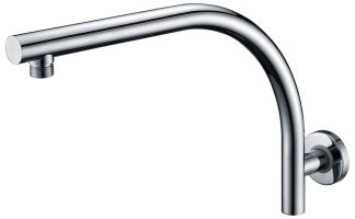Rund Round Curve Shower Arm Chrome