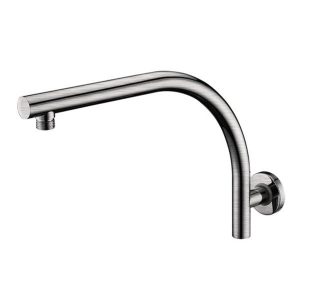 Rund Curve Shower Arm Brushed Nickel